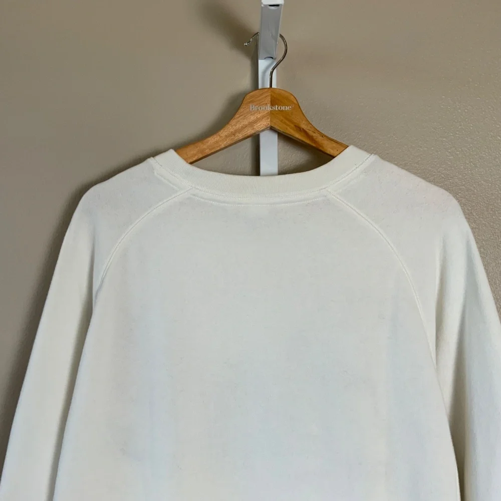 Victoria's Secret PINK Faux Leather Dotted Applique Sweatshirt - Picture 15 of 16